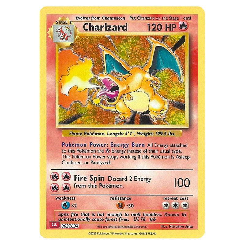 Pokemon - TCG Classic - Charizard - CLC 003/034 Pokemon - TCG Classic - Charizard - CLC 003/034