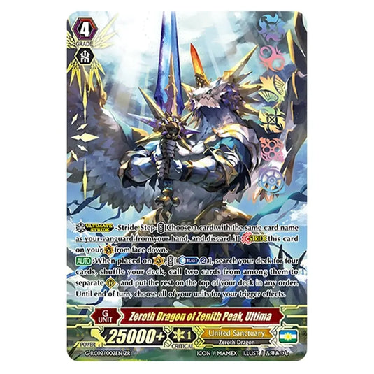 Cardfight!! Vanguard - Promo - Zeroth Dragon of Zenith Peak, Ultima - PR/0465EN