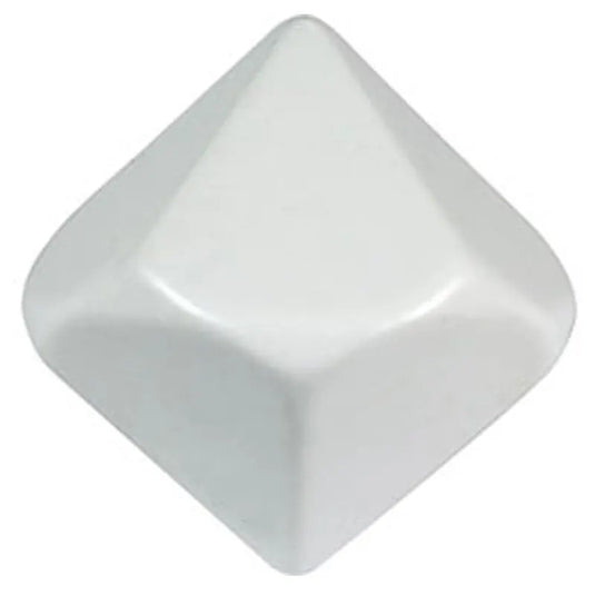 Chessex - 16mm D10 - Blank White