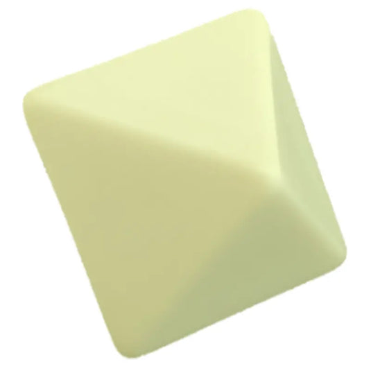 Chessex - 16mm D8 - Blank Ivory