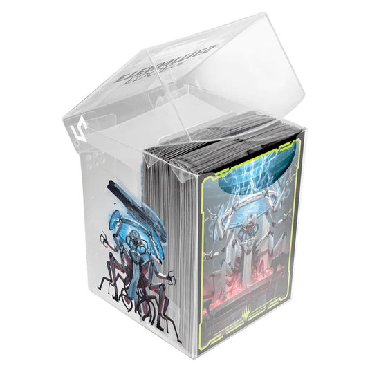 Ultra Pro - Magic The Gathering - Edge of Eternities - 100ct Sleeves and Clear Deck Box - Counter Intelligence