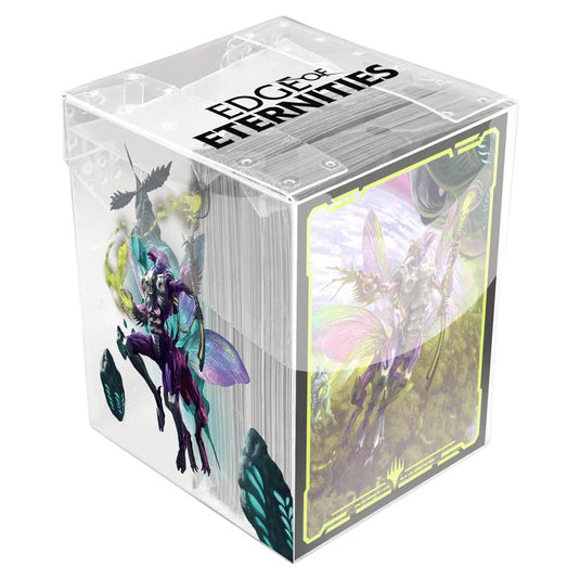 Ultra Pro - Magic The Gathering - Edge of Eternities - 100ct Sleeves and Clear Deck Box - World Shaper
