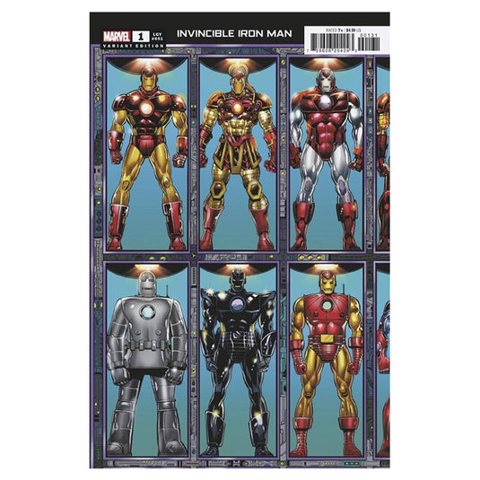 Invincible Iron Man - Issue 1 Layton Connecting Variant
