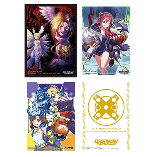 Digimon Card Game - Official Sleeves 2025 - Set of 4