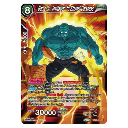 Dragon Ball Super - B21 - Wild Resurgence - Garlic Jr., Invitation to Eternal Darkness - BT21-023