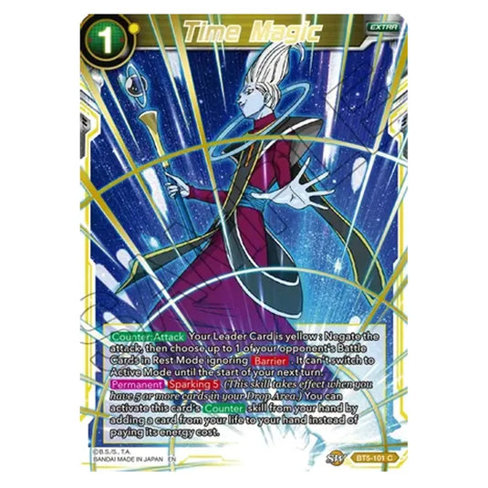 Dragon Ball Super - MB01 - Mythic Booster - Time Magic - BT5-101 (Foil) - Gold Stamped