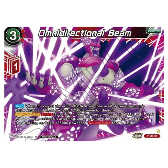 Dragon Ball Super - Omnidirectional Beam - P-518 PR