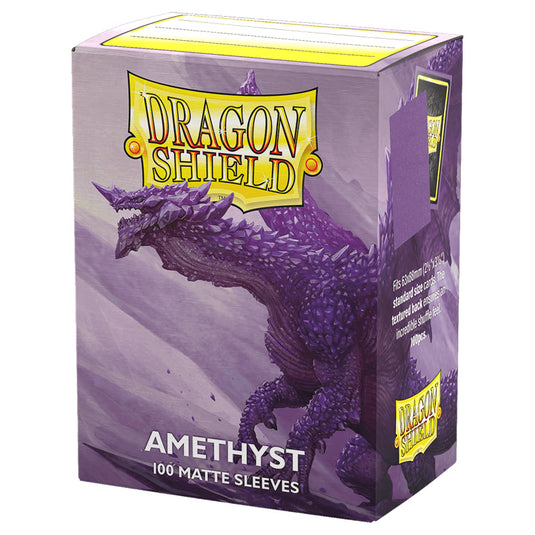 Dragon Shield - Standard Matte Sleeves - Amethyst - (100 Sleeves)