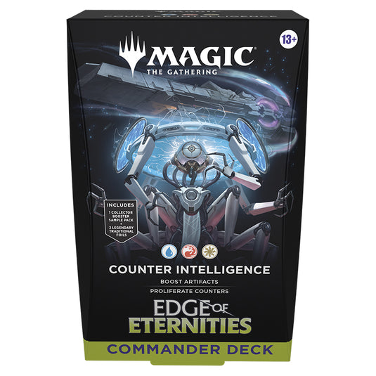 Magic The Gathering - Edge of Eternities - Commander Deck - Counter Intelligence Front