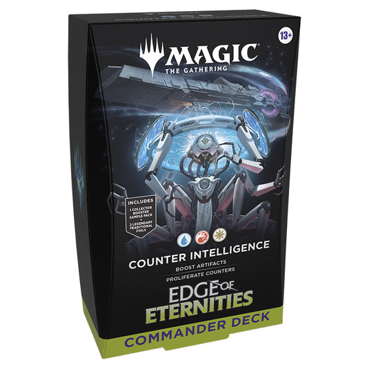Magic The Gathering - Edge of Eternities - Commander Deck - Counter Intelligence Right Tilt