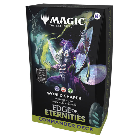 Magic The Gathering - Edge of Eternities - Commander Deck - World Shaper Left Tilt