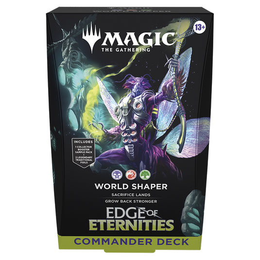Magic The Gathering - Edge of Eternities - Commander Deck - World Shaper Front