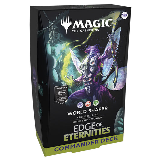 Magic The Gathering - Edge of Eternities - Commander Deck - World Shaper Right Tilt