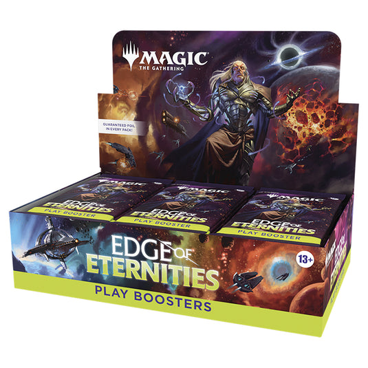 Magic The Gathering - Edge of Eternities - Play Booster Box (30 Packs) Left Tilt