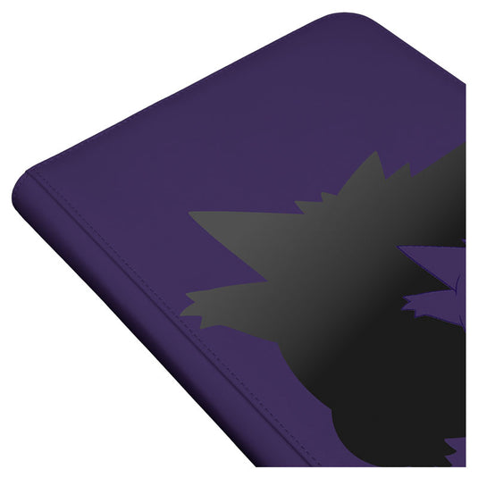 Ultra Pro - Elite Series - Gengar - 9-Pocket Zippered PRO-Binder Laid Down