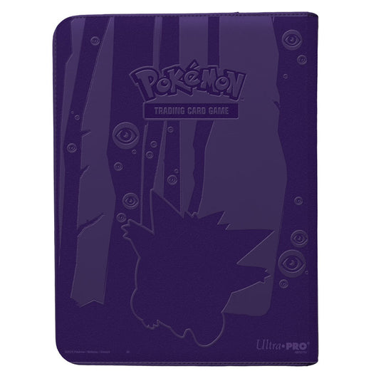 Ultra Pro - Elite Series - Gengar - 9-Pocket Zippered PRO-Binder Back