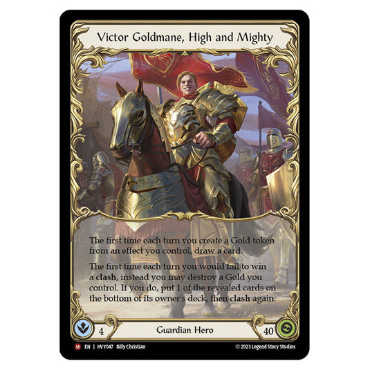 Flesh & Blood - Heavy Hitters - Victor Goldmane, High and Mighty - HVY047