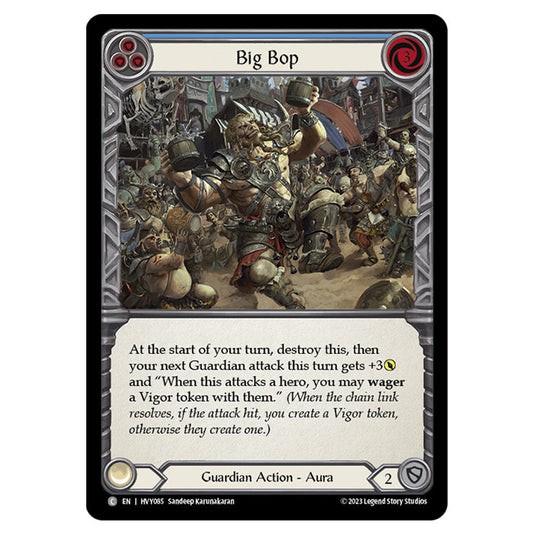 Flesh & Blood - Heavy Hitters - Big Bop (Blue) - HVY085