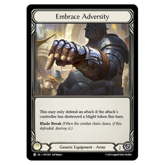 Flesh & Blood - Heavy Hitters - Embrace Adversity (Cold Foil) - HVY200-CF