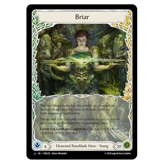 Briar ROS255-CF card from the Flesh & Blood set Rosetta