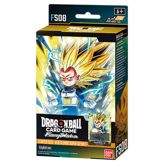 Dragon Ball Super Card Game - Starter Deck - Fusion World - Vegeta (Mini) Super Saiyan 3 - FS08