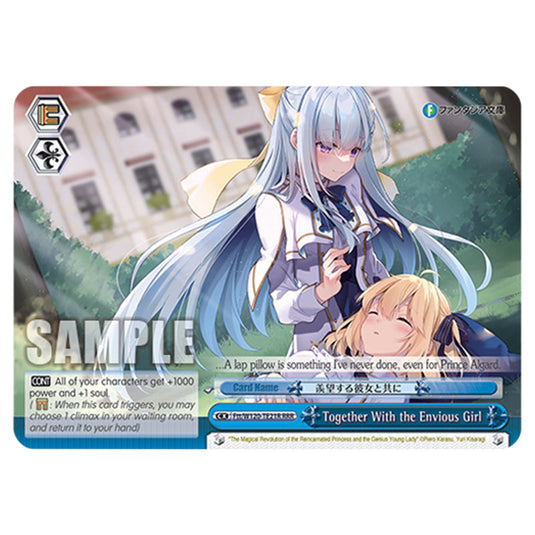 Together With the Envious Girl Ftt/W120-TE21R card from the Weiss Schwarz set Fujimi Fantasia Bunko Vol.2