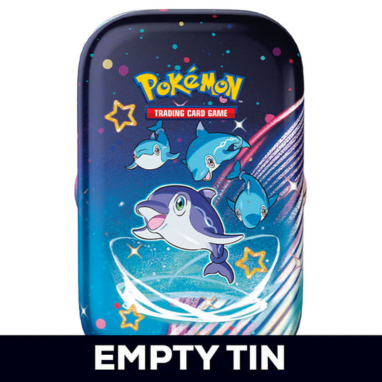 Pokemon - Scarlet & Violet - Paldean Fates - Mini Tin - Finizen - Empty Tin