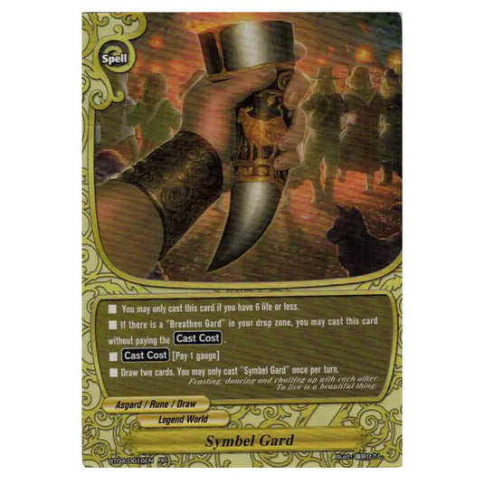 Future Card Buddyfight - Darkness Fable - Symbel Gard - 16/105