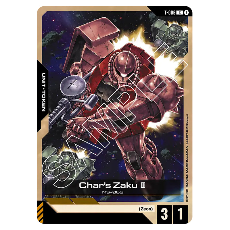 Gundam Card Game - Newtype Rising - Char's Zaku Ⅱ (Common