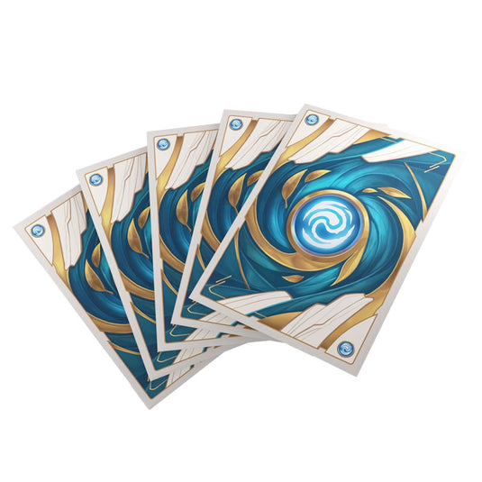 Fanned Altered Art Sleeves Mana Orb