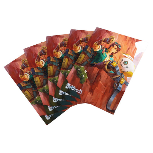 Fanned Altered Art Sleeve Sierra