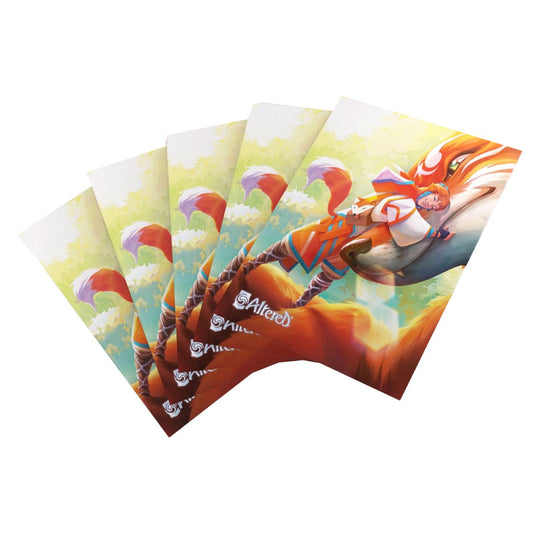 Fanned Altered Art Sleeve Teija