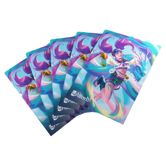 Fanned Altered Art Sleeve Nevenka