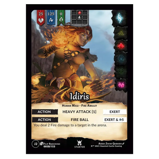 Genesis Battle of Champions - Welcome to Jaelara - Idiris (Starter Rare) J2005B