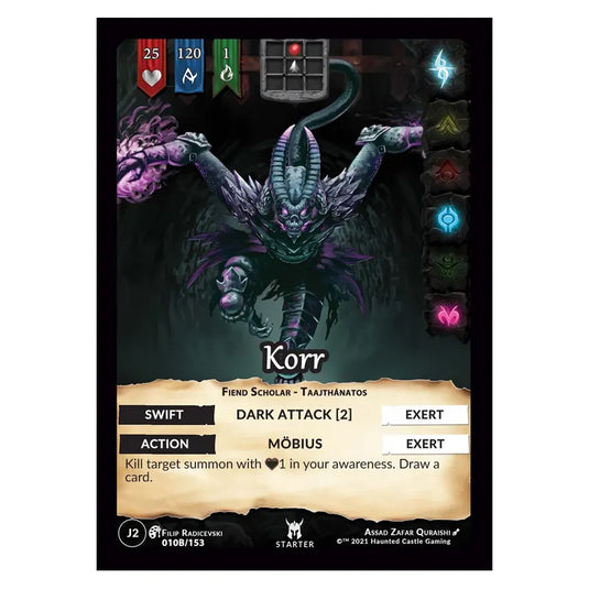 Genesis Battle of Champions - Welcome to Jaelara - Korr (Starter Rare) J2010B