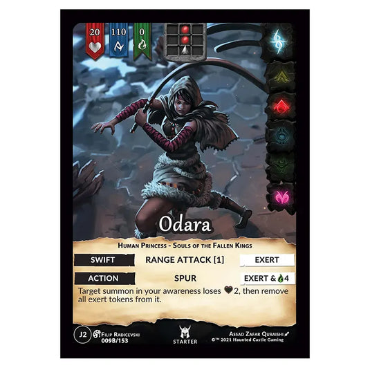 Genesis Battle of Champions - Welcome to Jaelara - Odara (Starter Rare) J2009B