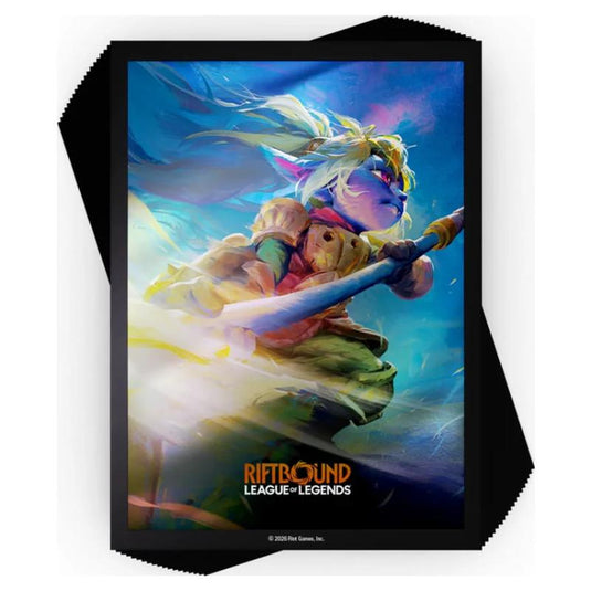 Riftbound: League of Legends TCG - Unleashed - Art Sleeves - Poppy (100 Sleeves)