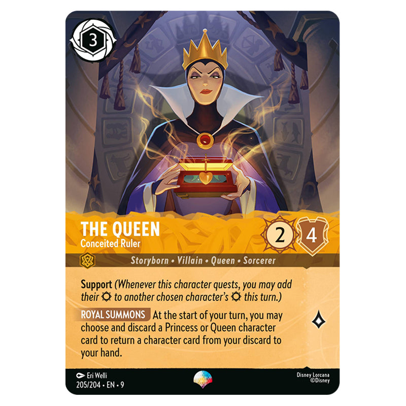 Lorcana - Fabled - The Queen - Conceited Ruler (Epic)