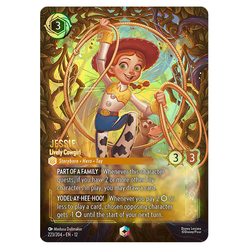 Lorcana - Wilds Unknown - Jessie - Lively Cowgirl (Enchanted)