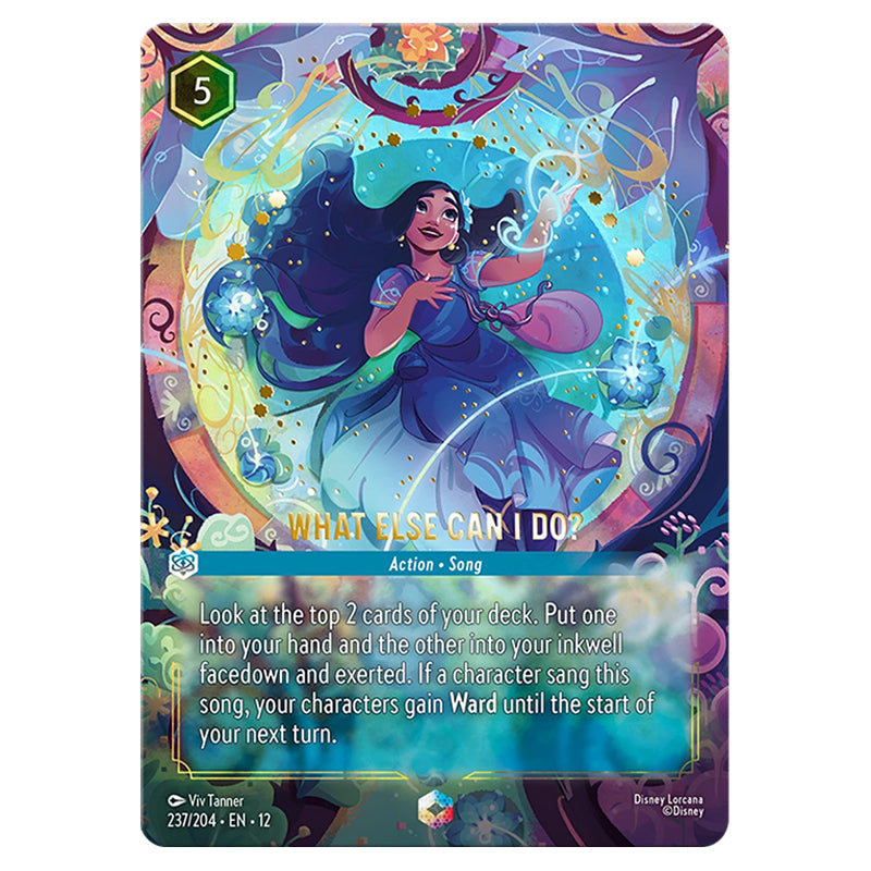 Lorcana - Wilds Unknown - What Else Can I Do? (Enchanted)