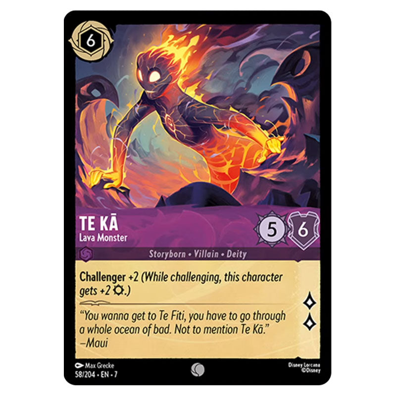 Lorcana - Archazia's Island - Te Ka - Lava Monster (Common)