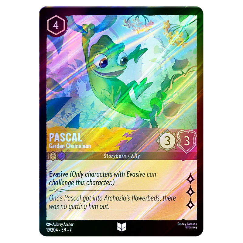 Lorcana - Archazia's Island - Pascal - Garden Chameleon (Uncommon) - 1 Lorcana - Archazia's Island - Pascal - Garden Chameleon (Uncommon) - 1