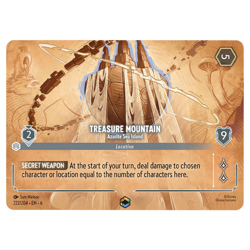 Lorcana - Azurite Sea - Treasure Mountain (Enchanted)