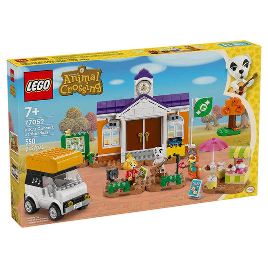 LEGO Animal Crossing K.K.'s Concert at the Plaza 77052 set in box