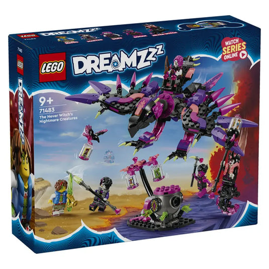 Lego - DREAMZzz - The Never Witch's Nightmare Creatures #71483 box