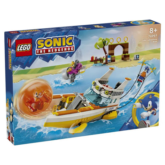 Lego - Sonic the Hedgehog - Tails' Adventure Boat #76997 box