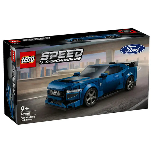 Lego - Speed Champions - Ford Mustang Dark Horse Sports Car #76920 box art