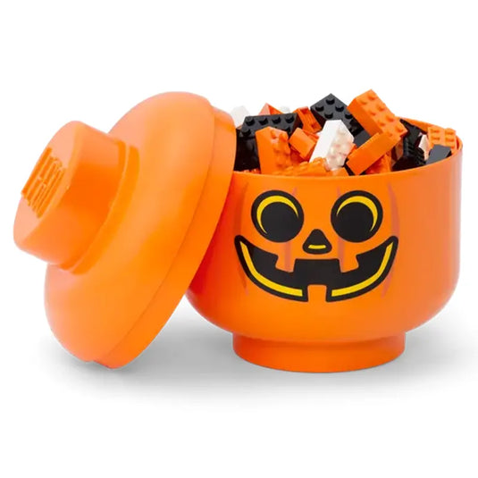 Lego - Storage Head - Small - Pumpkin