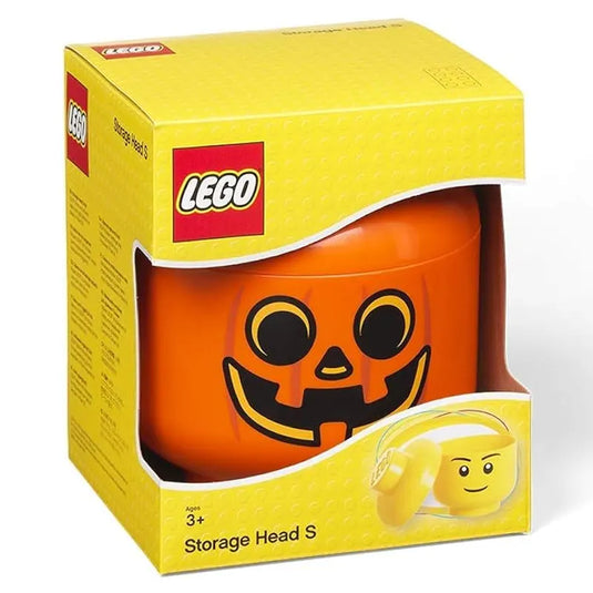 Lego - Storage Head - Small - Pumpkin box