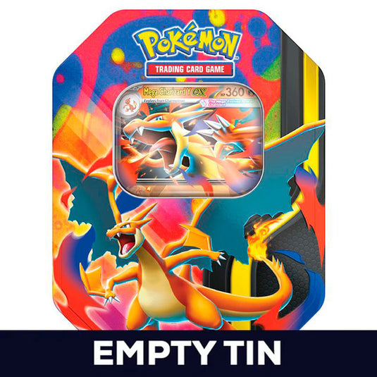 Pokemon - Mega Evolution Tin - Mega Charizard Y ex (Empty)
